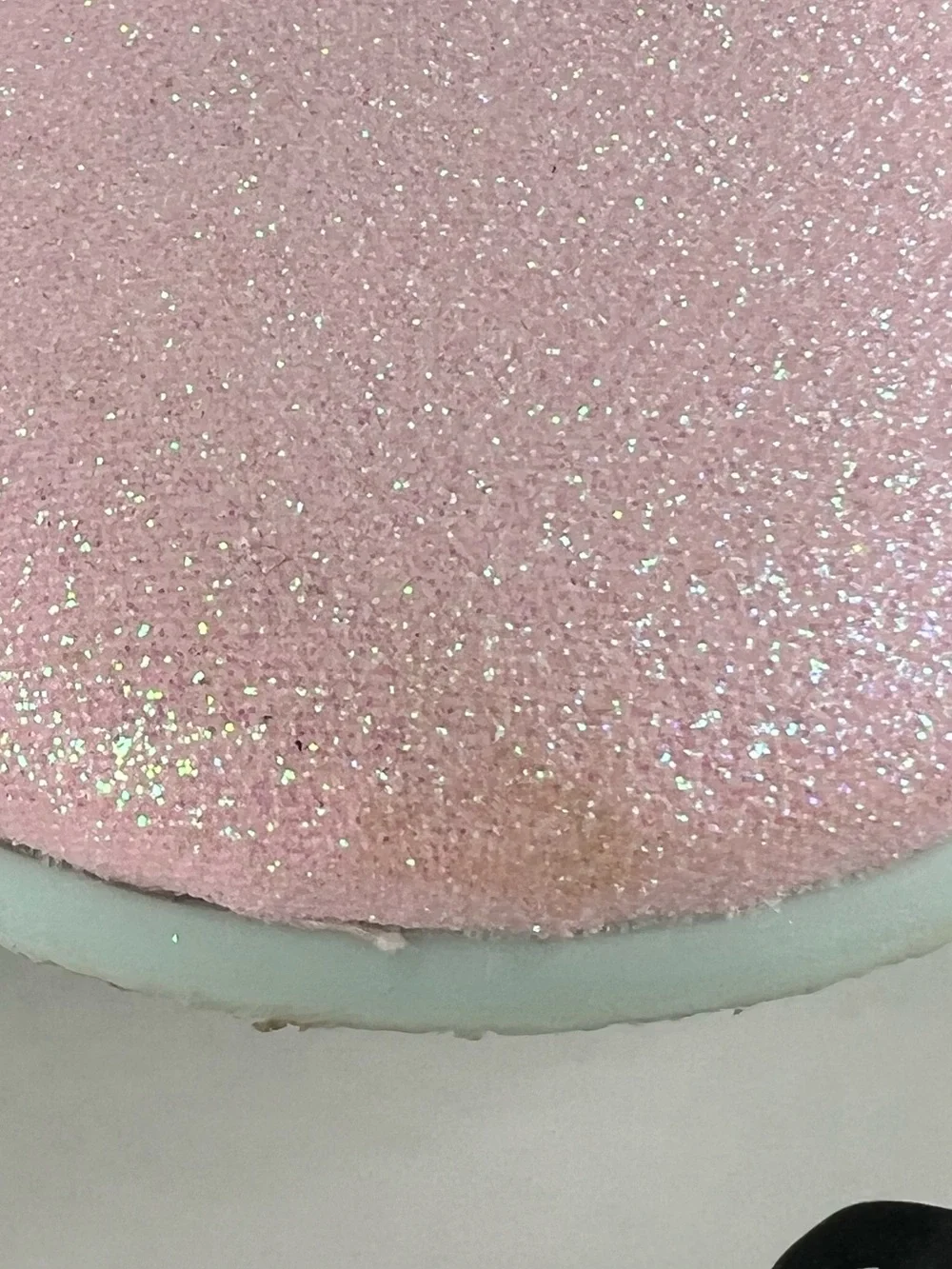 Sophie Webster Mini Chiara Pink Glitter Butterfly Mary Jane Flats, Pink, 33 EU